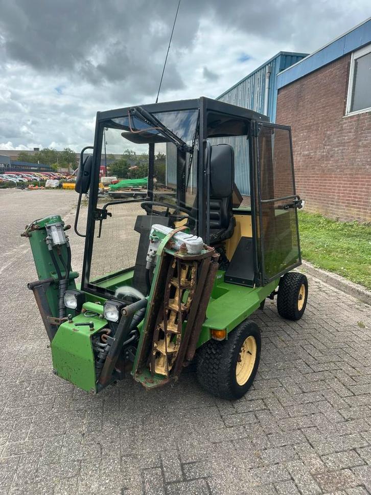 Sabo Roberine kooimaaier 3 deks, Tuin en Terras, Grasmaaiers, Gebruikt, 50 cm of meer, Kooimesmaaier, Elektrische starter, Ophalen