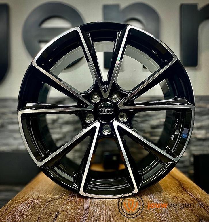 Audi A3 A4 A5 A6 style velgen 18 19 20 inch black nieuw!, Auto-onderdelen, Banden en Velgen, Velg(en), 18 inch, Personenwagen