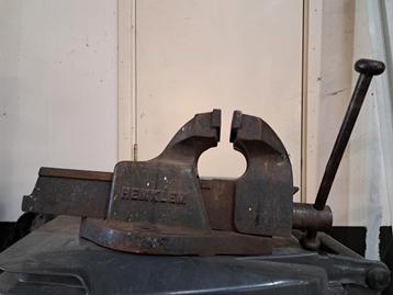 Hemklem Bankschroef - Vintage Werkplaatsgereedschap beschikbaar voor biedingen