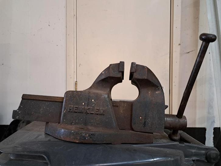 Hemklem Bankschroef - Vintage Werkplaatsgereedschap, Doe-het-zelf en Verbouw, Gereedschap | Handgereedschap, Gebruikt, Ophalen