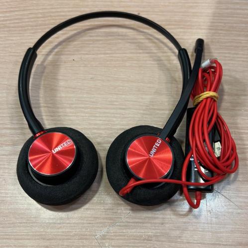 United Headsets Max 40 stereo USB-A MS in nette staat, Telecommunicatie, Mobiele telefoons | Oordopjes, Zo goed als nieuw
