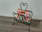 Leuke compacte vintage ijzeren lectuurbak, donkergroen, Huis en Inrichting, Woonaccessoires | Krantenbakken en Lectuurbakken, Ophalen