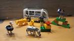 Duplo 10502 Safaribus, Kinderen en Baby's, Speelgoed | Duplo en Lego, Ophalen of Verzenden, Zo goed als nieuw, Complete set, Duplo
