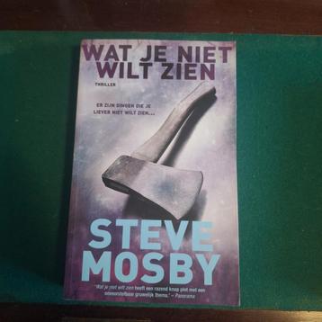 Wat je niet wilt zien - Steve Mosby Thriller beschikbaar voor biedingen