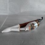 oude pijp porselein, afbeelding "Holland" met dekseltje, Ophalen, Gebruikt, (Water)pijp