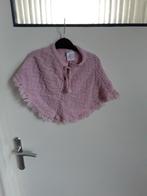 Erg mooie poncho  gehaakt licht roze maat 74, Ophalen of Verzenden, Zo goed als nieuw, Meisje, Jasje