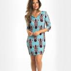 Je M'áppelle jurk S zebra jurk NIEUW La Robe Zèbre, Je M'áppelle, Blauw, Nieuw, Ophalen of Verzenden