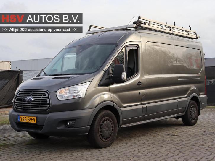 Ford Transit 330 2.2 TDCI L3H2 Ambiente airco trekhaak, Auto's, Bestelauto's, Bedrijf, Te koop, ABS, Airconditioning, Boordcomputer