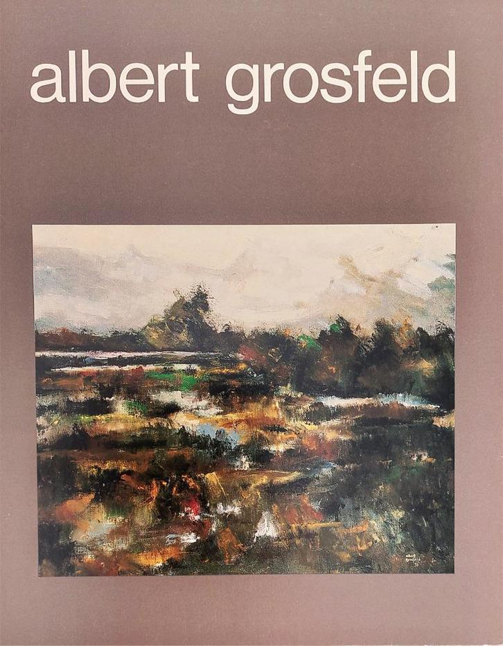 kunstboek Albert Grosfeld, Boeken, Kunst en Cultuur | Beeldend, Zo goed als nieuw, Schilder- en Tekenkunst, Ophalen of Verzenden