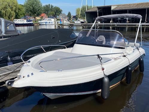 Atlantic Marine Sun Cruiser 570 Honda 100 pk, Watersport en Boten, Vis- en Consoleboten, Gebruikt, 70 pk of meer, 3 tot 6 meter