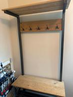 Kapstok hout met metaal, Huis en Inrichting, Woonaccessoires | Kapstokken, Ophalen, Zo goed als nieuw, Staande kapstok, 150 tot 200 cm