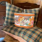 Engelse SET Tweed kussens Checkers/Herringbone, Westdijk 41 3241GT Middelharnis, Ophalen of Verzenden, Info@hetlijstjevanbrocante.nl