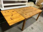 Grote Grenen Houten Eettafel Hobbytafel Werktafel + Klapblad, Huis en Inrichting, Tafels | Eettafels, Ophalen, Gebruikt, 50 tot 100 cm