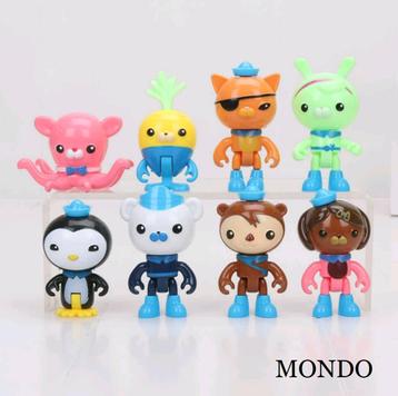 SET8 Octonauts poppetjes figuren speelgoed figuur bluray dvd beschikbaar voor biedingen