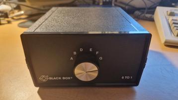 Blackbox VGA 6 to 1 switch nieuw!