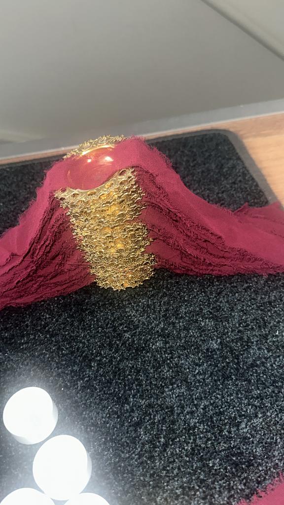 Decoratie kaarshouder hennafeest, Ophalen of Verzenden, Zo goed als nieuw, Versiering