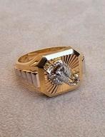 Prachtige Scorpion 14k gouden ring