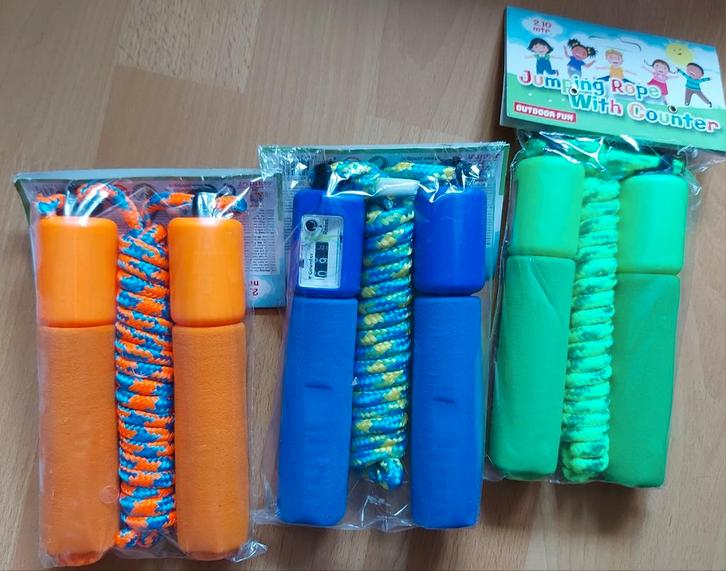 Springtouw met teller, nieuw., Sport en Fitness, Springtouwen, Nieuw, Sport-springtouw, Ophalen of Verzenden