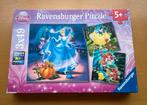 Mooie puzzel Ravensburger Disney Princess 3 x 49 stukje, Ophalen of Verzenden, 10 tot 50 stukjes, Zo goed als nieuw