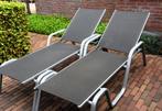 ligstoelen tuin, Tuin en Terras, Ophalen, Zo goed als nieuw, Aluminium, Verstelbaar