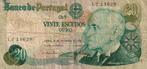 Portugal 20 escudos 1978 - F, Verzenden, Overige landen, Los biljet