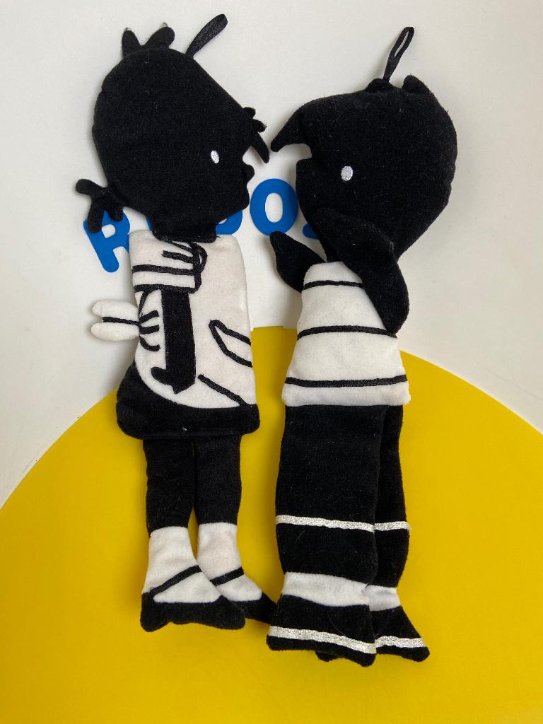 3752 hema jip en janneke plat, Kinderen en Baby's, Speelgoed | Knuffels en Pluche, Ophalen of Verzenden, Zo goed als nieuw, Overige typen