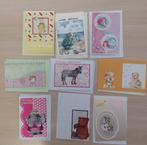 9 zelfgemaakte kaarten., Ophalen of Verzenden, Nieuw, Overige thema's, Overige typen