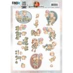 Yvonne Creations CD11920 Baby Boy And Girl 3D knipvel A4, ., Nieuw, Ophalen of Verzenden, .