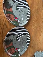 2 Melamine Bordjes Safaripark Beekse Bergen, Huis en Inrichting, Keuken | Servies, Overige materialen, Gebruikt, Ophalen of Verzenden