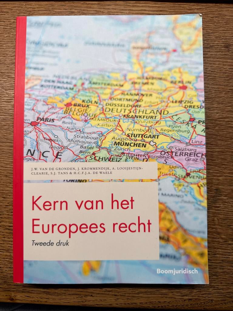 Kern van het Europees Recht, Boeken, Studieboeken en Cursussen, Ophalen, Gamma, Zo goed als nieuw, WO