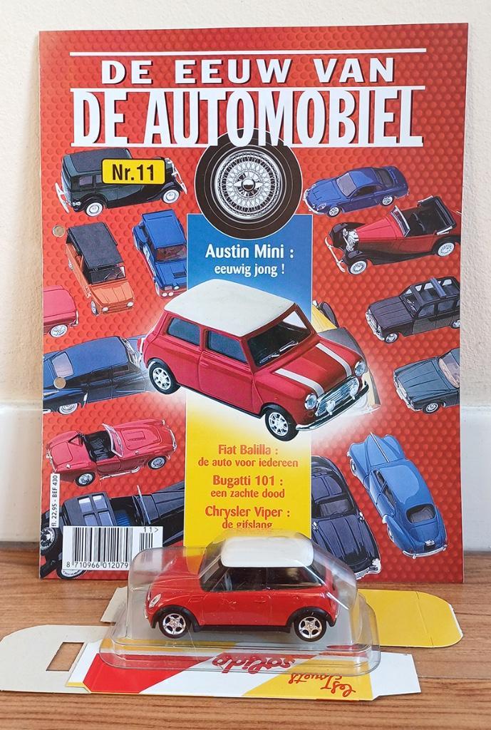 Austin Mini - in originele verpakking - 1:43, Hobby en Vrije tijd, Modelauto's | 1:43, Zo goed als nieuw, Auto, Solido, Ophalen of Verzenden