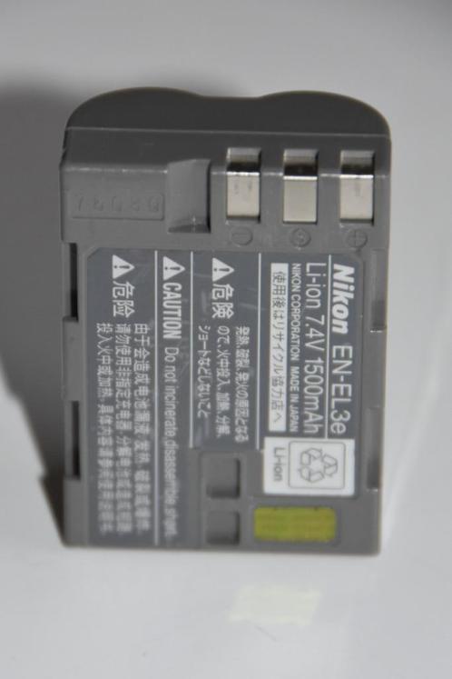 Nikon EN-EL 3e accu batterij ZGAN, Audio, Tv en Foto, Fotografie | Accu's en Batterijen, Zo goed als nieuw, Ophalen of Verzenden