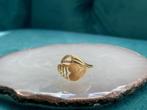 21K geelgouden ring maat 18,25 cm # 220142/1, Goud, 18 tot 19, Goud, Ophalen of Verzenden
