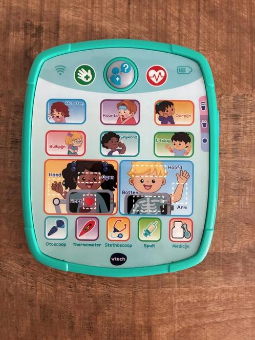 Vtech dokter Tablet uit de doktersset met licht&geluid PRIMA, Kinderen en Baby's, Speelgoed | Vtech, Zo goed als nieuw, 6 maanden tot 2 jaar