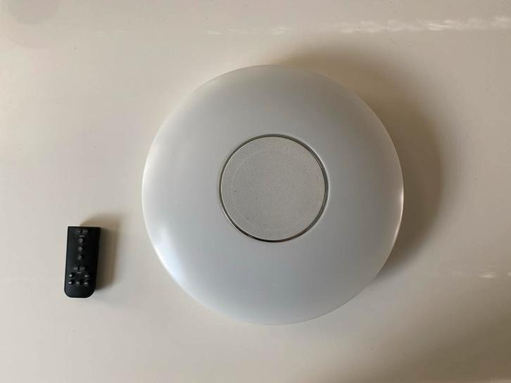 Plafondlamp met Bluetooth Speaker - Prolight, Huis en Inrichting, Lampen | Plafondlampen, Gebruikt, Kunststof, Ophalen