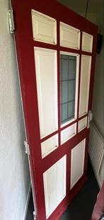 Voordeur hardhout, Ophalen, 80 tot 100 cm, 200 tot 215 cm, Buitendeur
