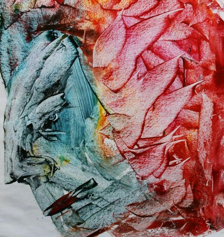 Moderne kunst Estse Kunstenaar Vladimir Pronkin  47, Antiek en Kunst, Kunst | Schilderijen | Modern, Verzenden