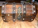Decoratief houten sieradenkistje vintage jaren ‘90, Ophalen of Verzenden, Zo goed als nieuw, Minder dan 50 cm