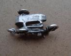 zilveren vintage bedel/hanger motor met zijspan [396], Sieraden, Tassen en Uiterlijk, Overige merken, Verzenden, Zo goed als nieuw