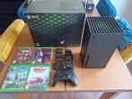 Xbox series x inclusief doos, controller en 4 games, Spelcomputers en Games, Spelcomputers | Xbox Series X en S, Ophalen of Verzenden