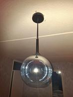 Glazen Bollamp Hanglamp, Huis en Inrichting, Lampen | Hanglampen, Ophalen of Verzenden, Zo goed als nieuw, Glas, Modern
