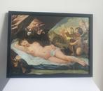 Mooie zwarte lijst als nieuw 42 x 32 cm. Kunststof,. Zgan, Huis en Inrichting, Woonaccessoires | Lijsten, Ophalen of Verzenden