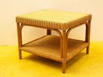 Rieten salontafel 30578, Ophalen of Verzenden, Gebruikt