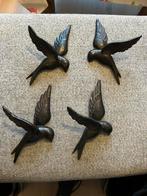 4 houten vogeltjes, Ophalen, Zo goed als nieuw