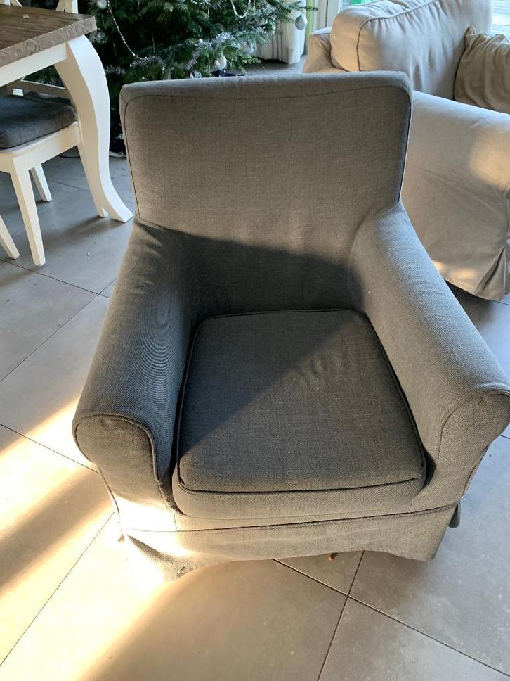 Ektorp stoel, Huis en Inrichting, Fauteuils, Gebruikt, 75 tot 100 cm, Ophalen