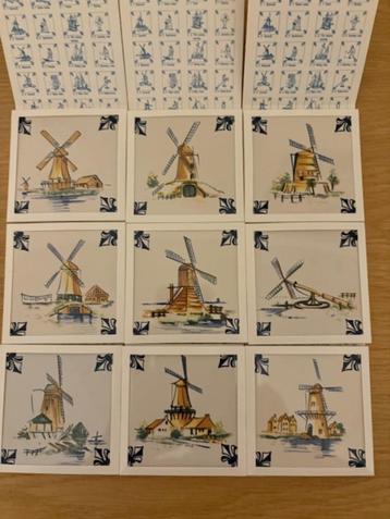 36 KLM tegeltjes (4 x 9) business class beschikbaar voor biedingen