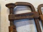 2 Antieke Lijmtangen - 20 cm, Antiek en Kunst, Ophalen of Verzenden