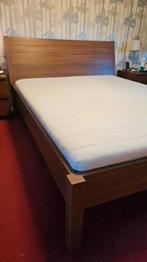 Ikea tweepersoonsbed 160x200 bedframe en matras, Ophalen, Gebruikt, Tweepersoons, 160 cm