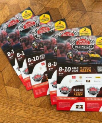 2 Gratis Entree Tickets Jack's Racing Day 2025 Assen beschikbaar voor biedingen