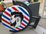 Barbershop LED Wandlamp Roterend - Gebruikt, Ophalen, Gebruikt, Kunststof
